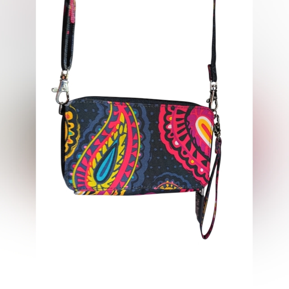 Vera Bradley 3 In 1 Twilight Paisley Pattern - Picture 3 of 8